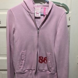 Pink Victoria’s Secret Full ZIP Hoodie